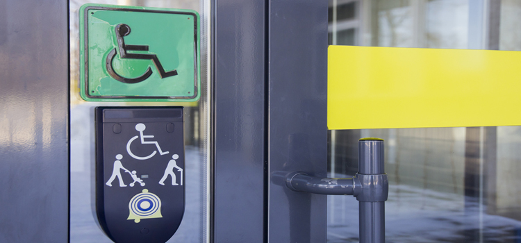 automatic handicap door opener in Coconut Creek